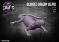 Bearded Dragon Lizard 25mm Base