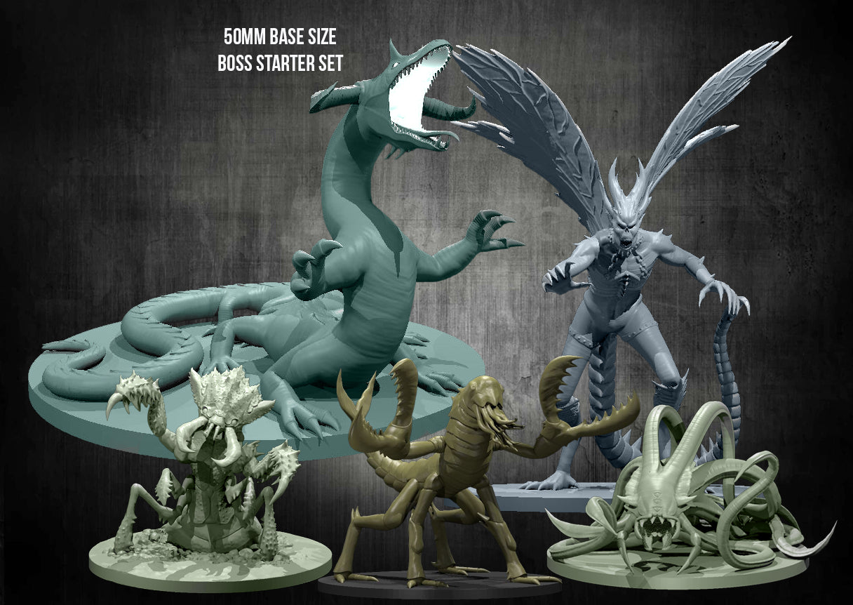 Boss Starter Set 50mm Bases