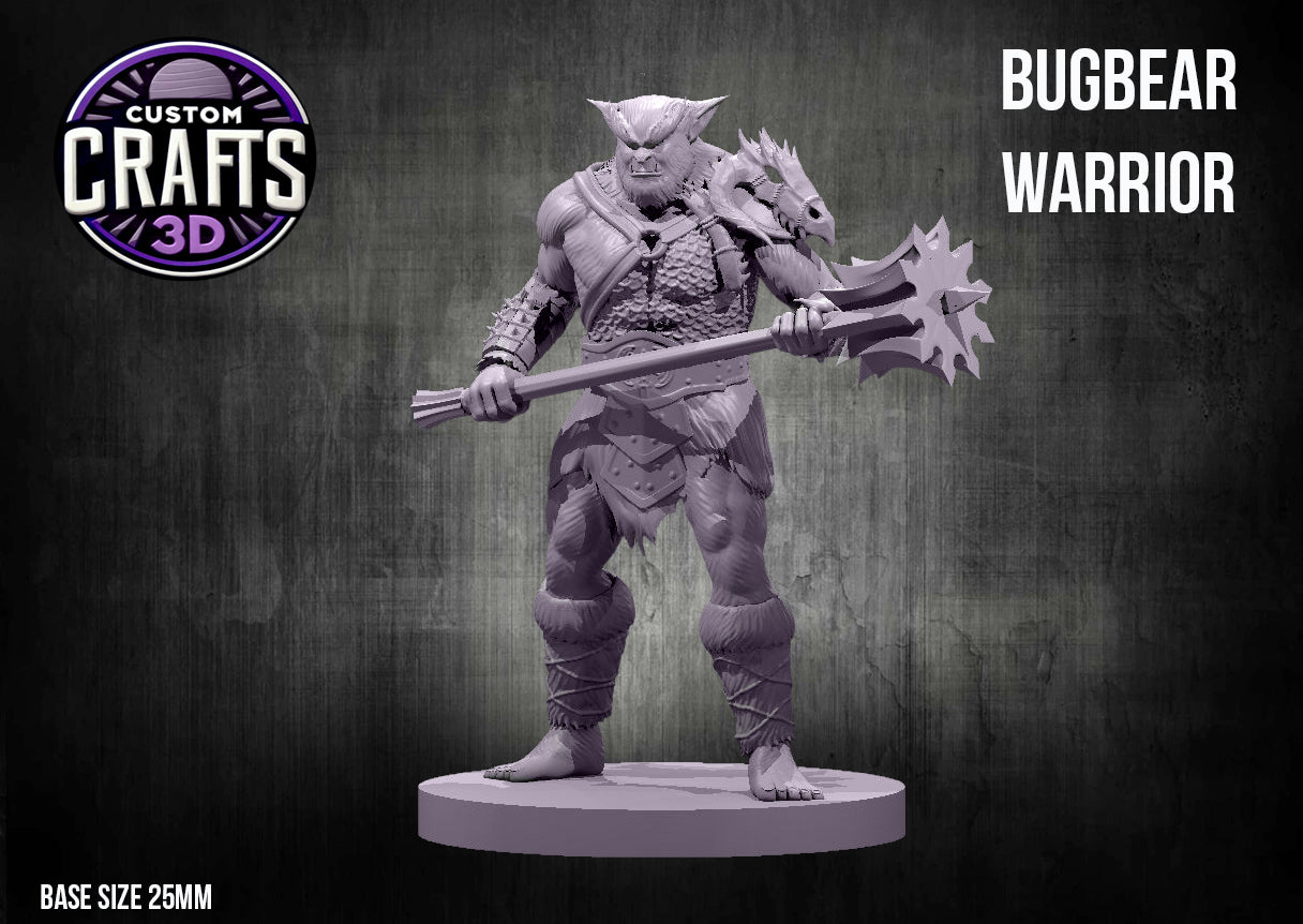 Bugbear Warrior 25mm Base
