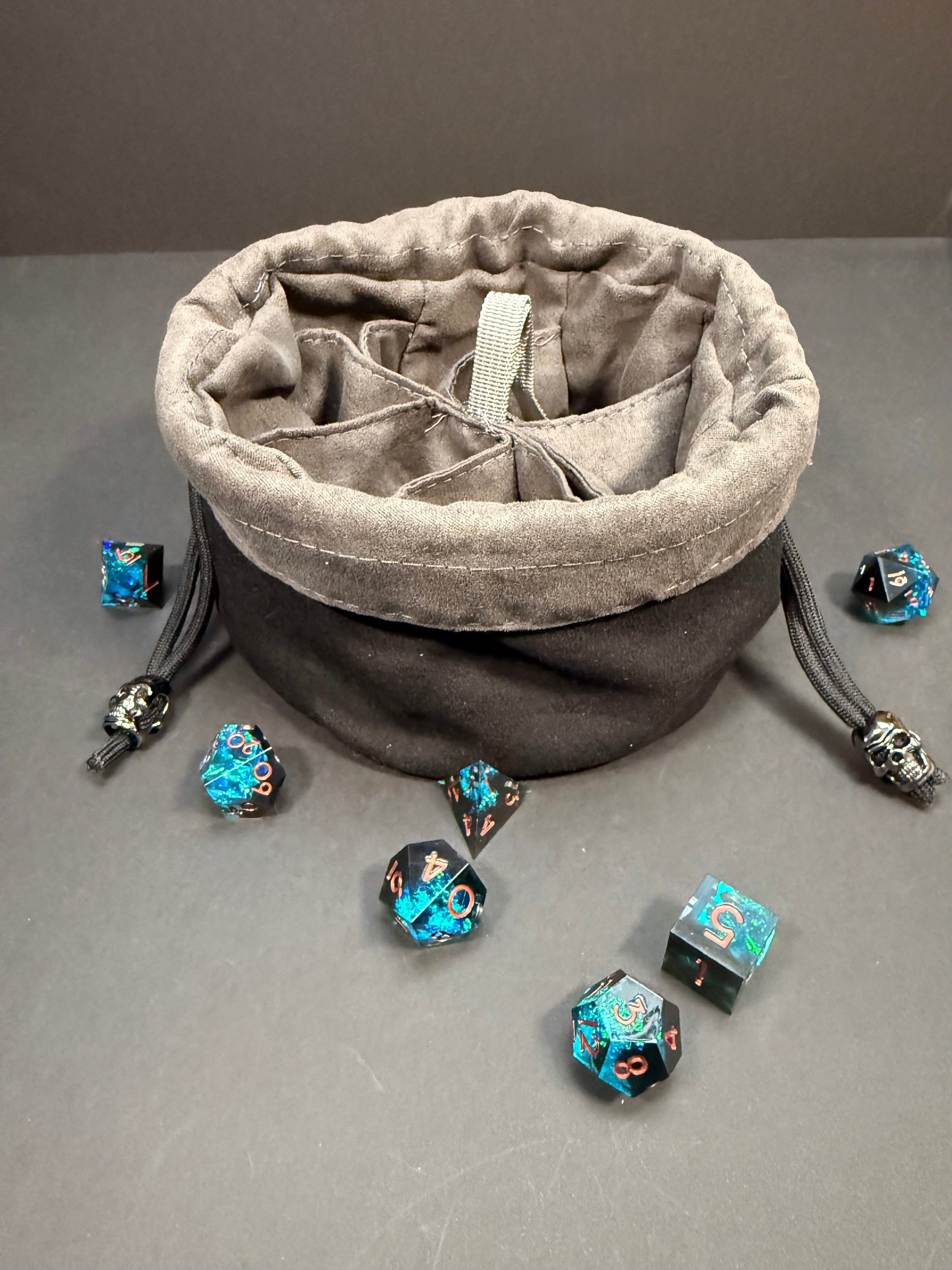 Black & Grey Dice Bag of Holding