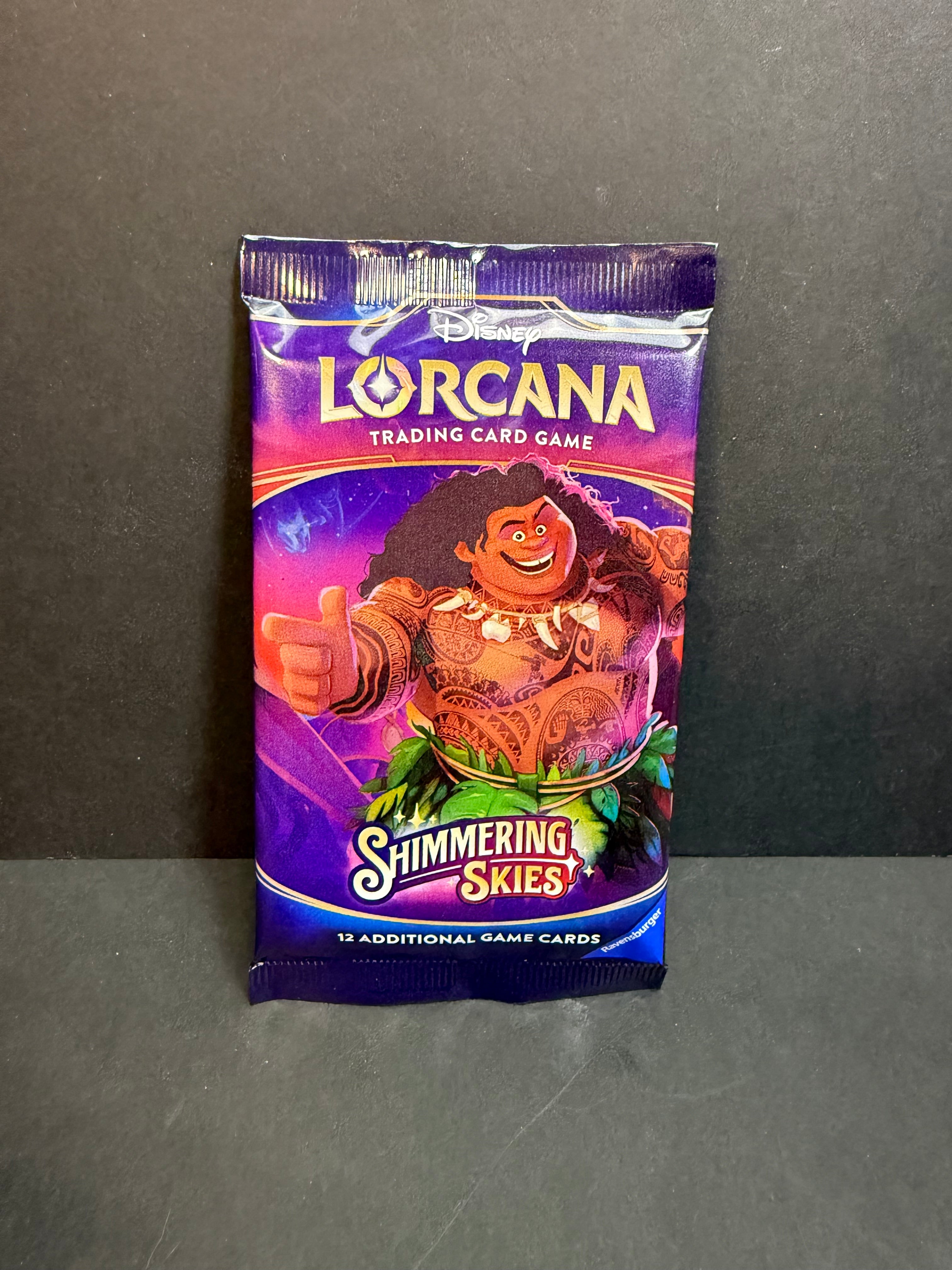 Disney Lorcana Shimmering Skies Booster Pack (choose number of packs)