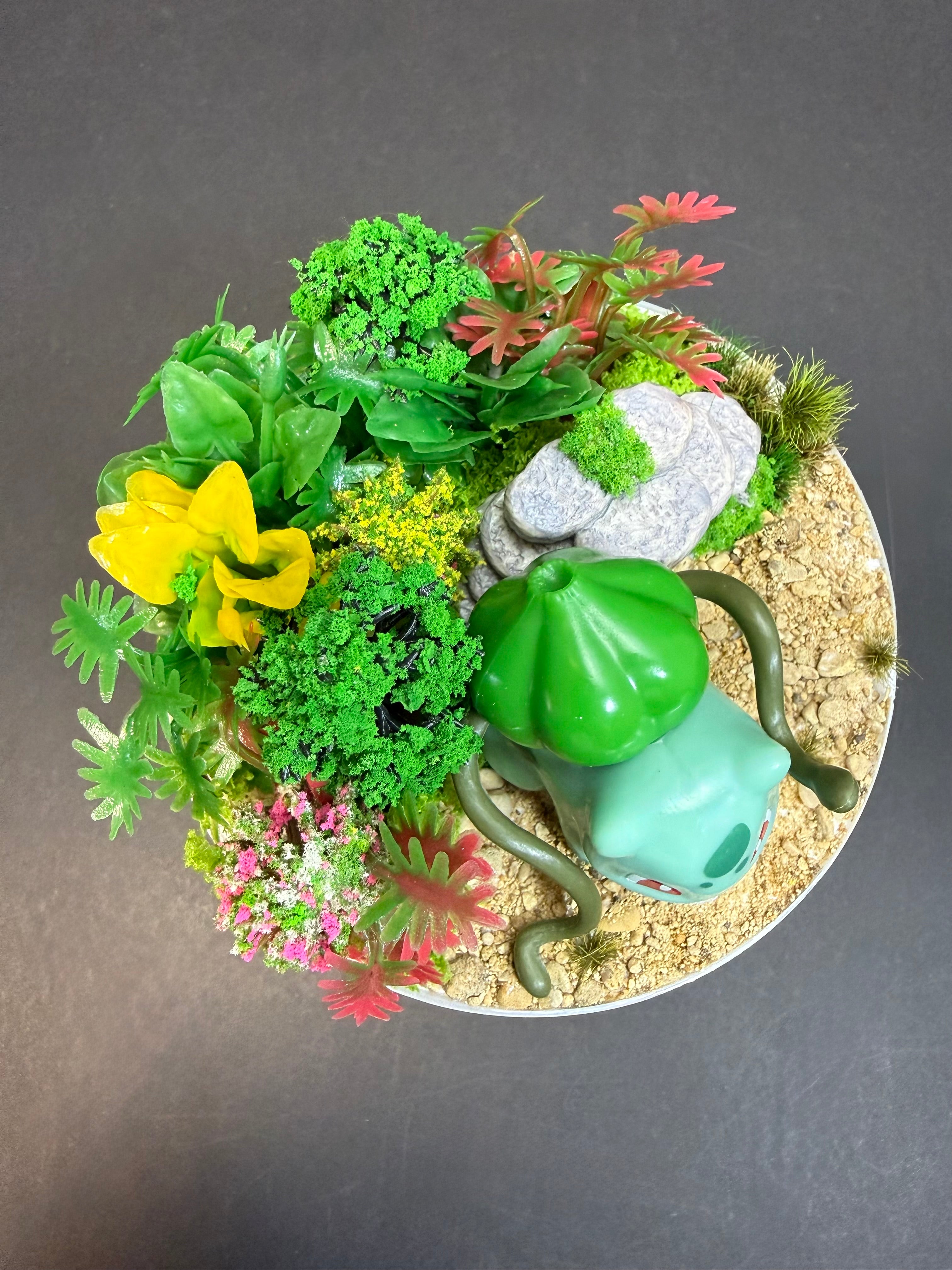 Bulbasaur Pokemon Terrarium 10cm