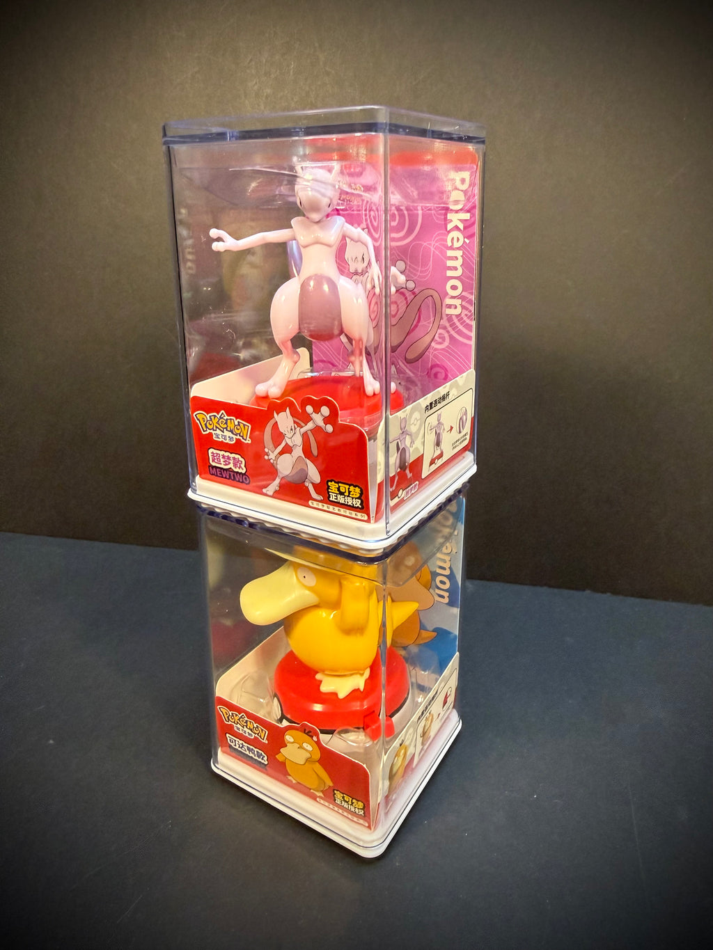 Pokémon Movable Figure |Stackable Display Case