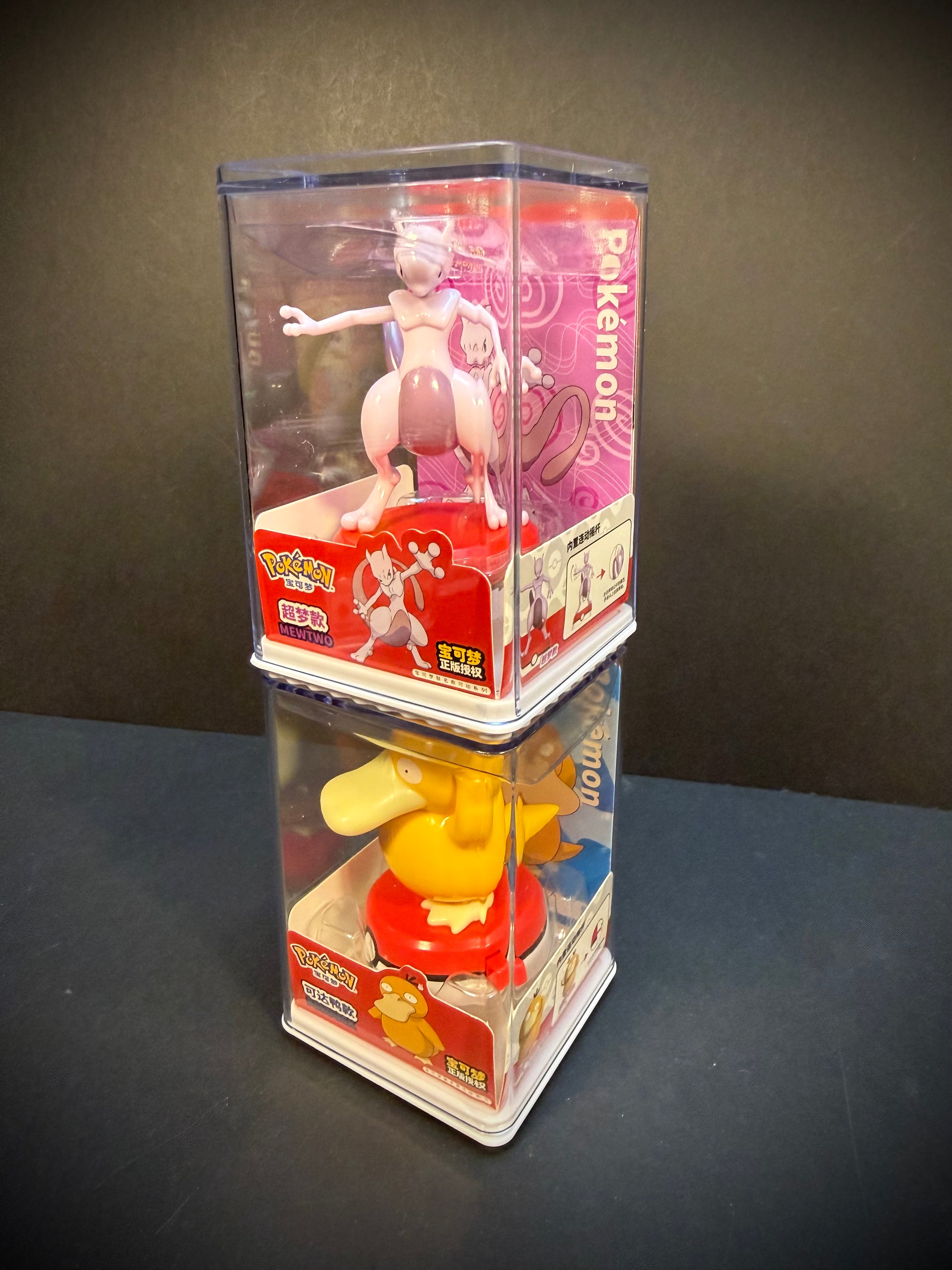 Pokémon Movable Figure |Stackable Display Case