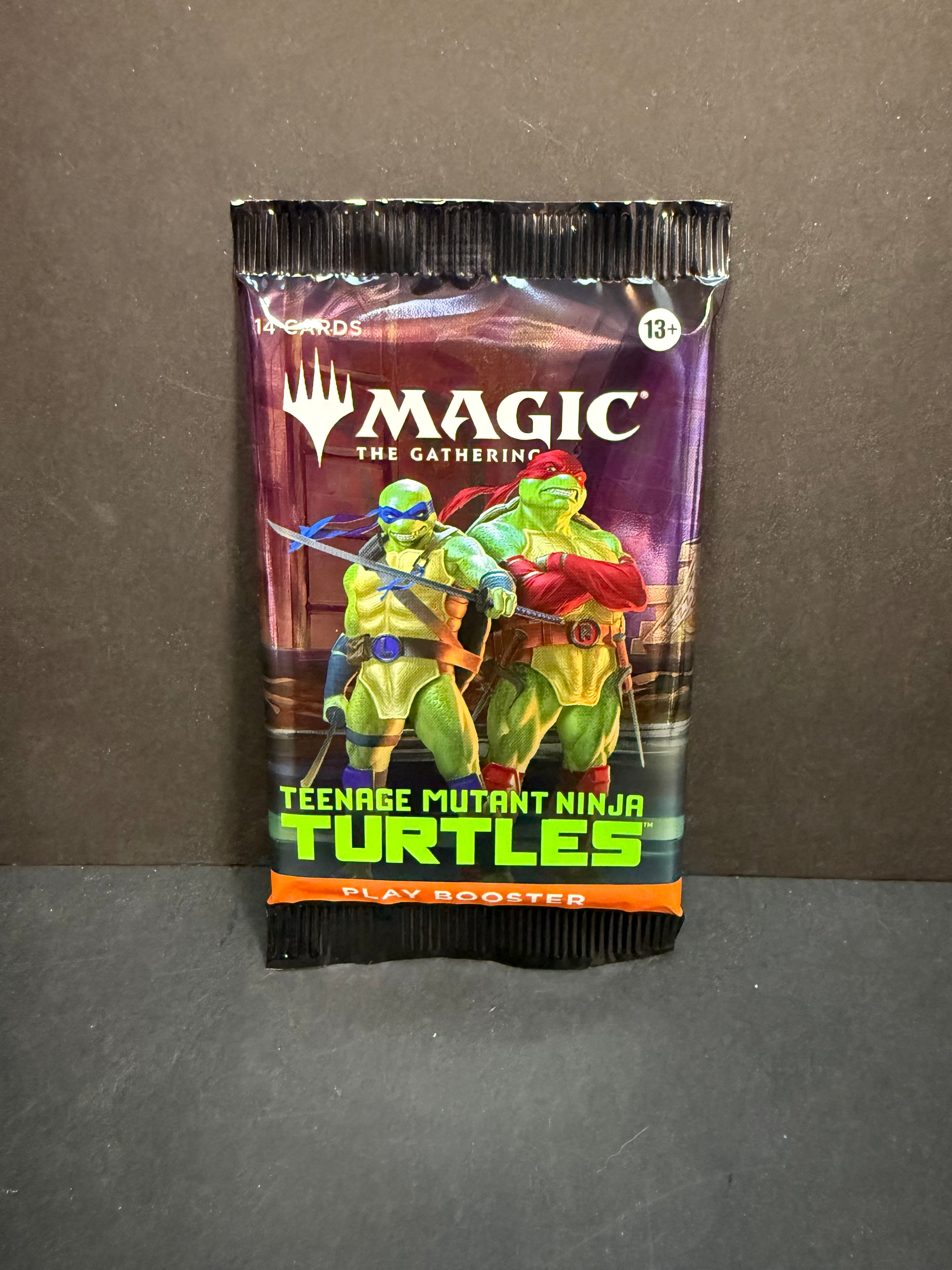 Magic the Gathering Ninja Turtles Play Booster Pack (choose number of packs)