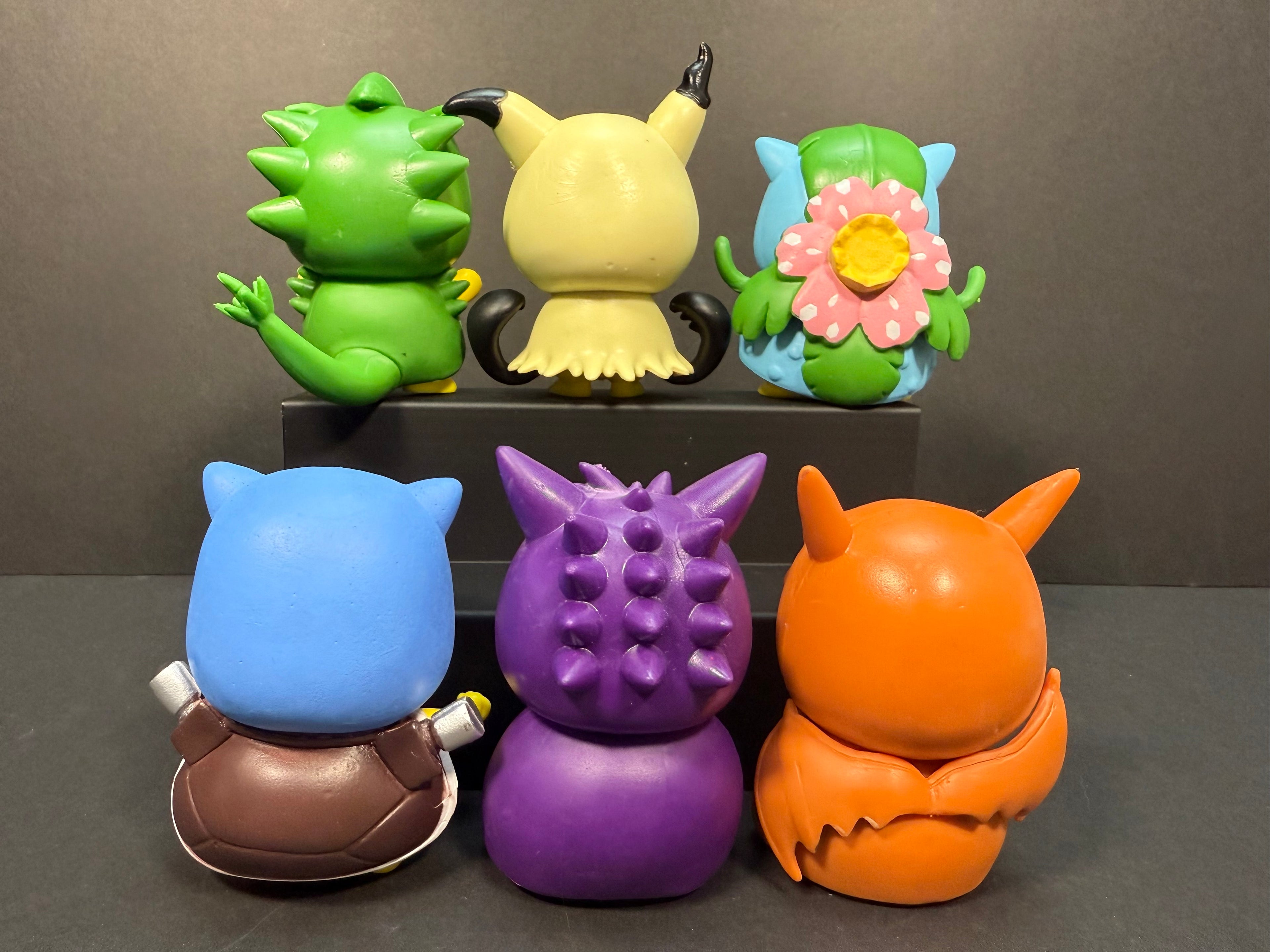 Pikachu cosplay Pokémon figure collectible display set