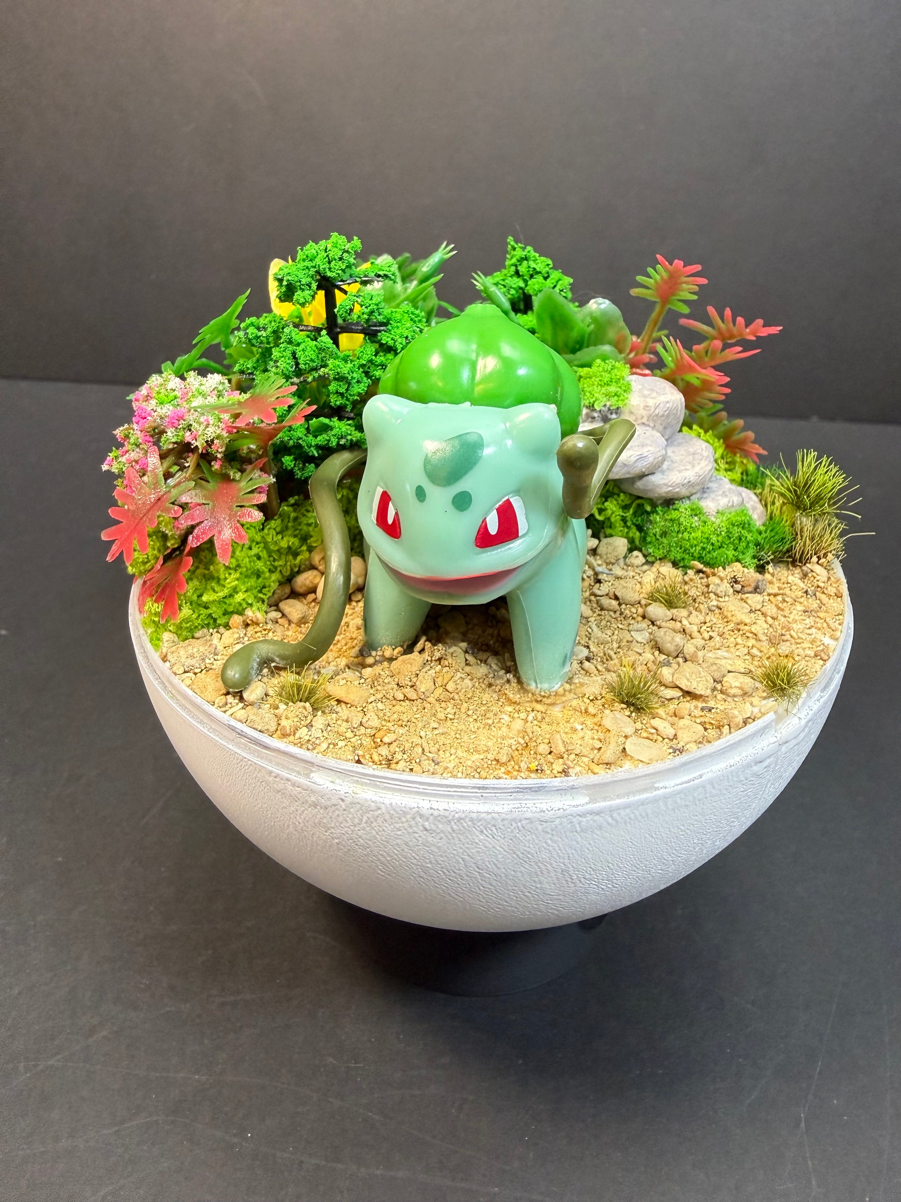 Bulbasaur Pokemon Terrarium 10cm