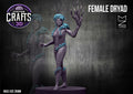 Dryad Female 25mm Base