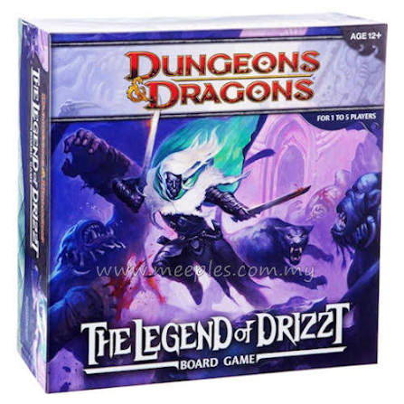 Dungeons & Dragons - Legend of Drizzt Board Game