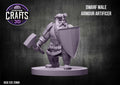 Dwarf Male Armour Artificer 25mm Base