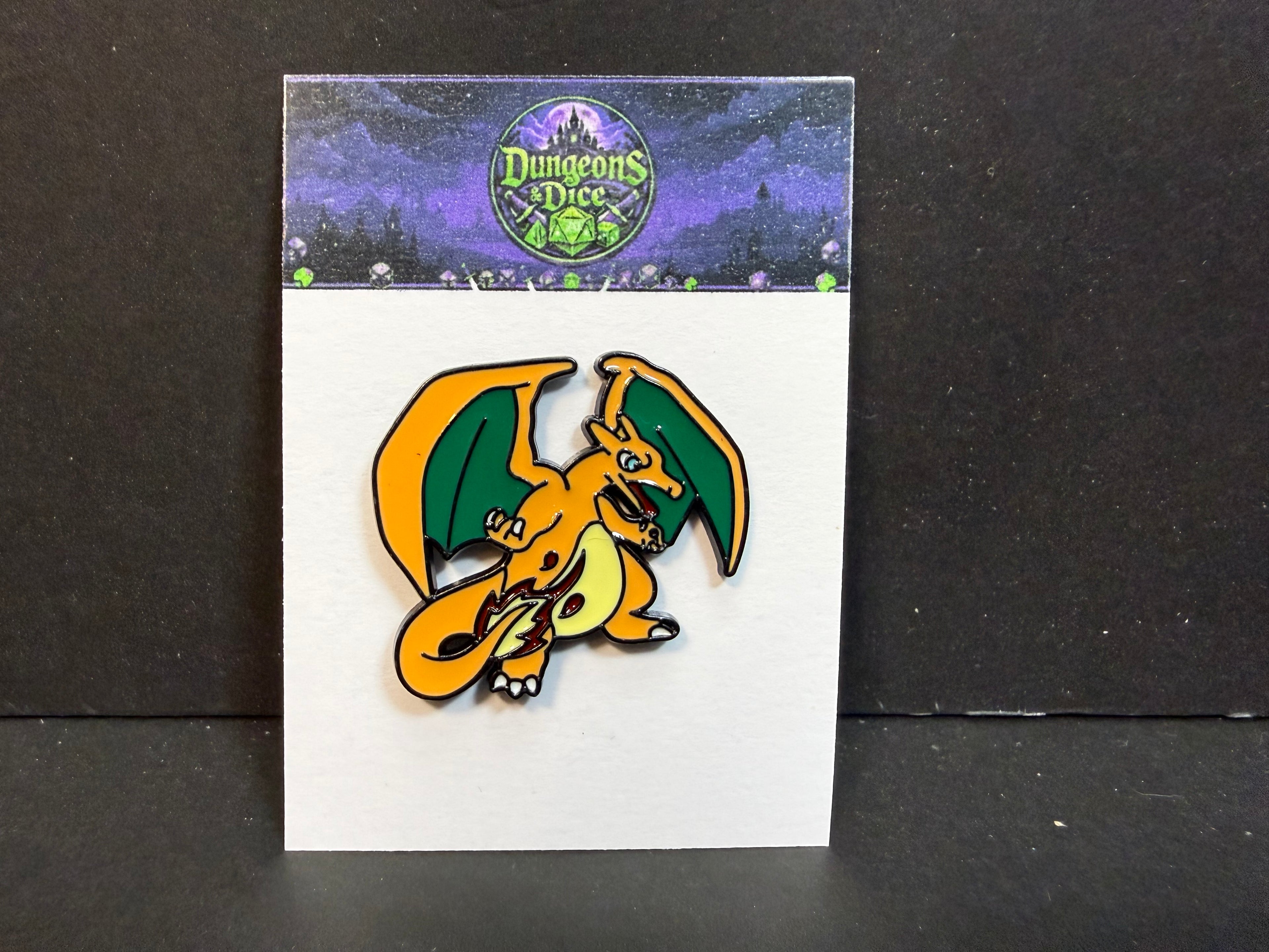 Pokemon Charizard Pin Badge
