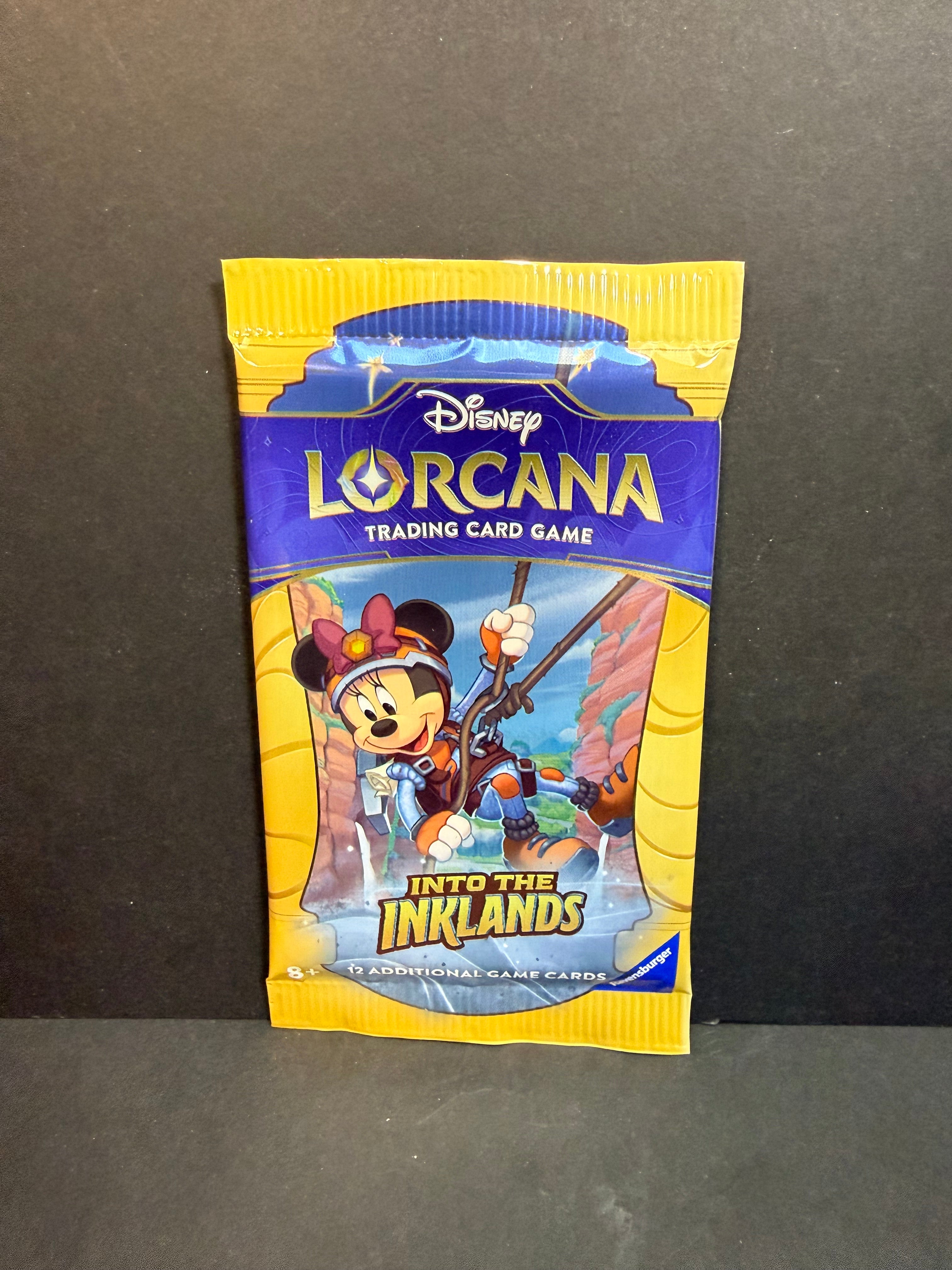 Disney Lorcana Into the Inklands Booster Pack (choose number of packs)