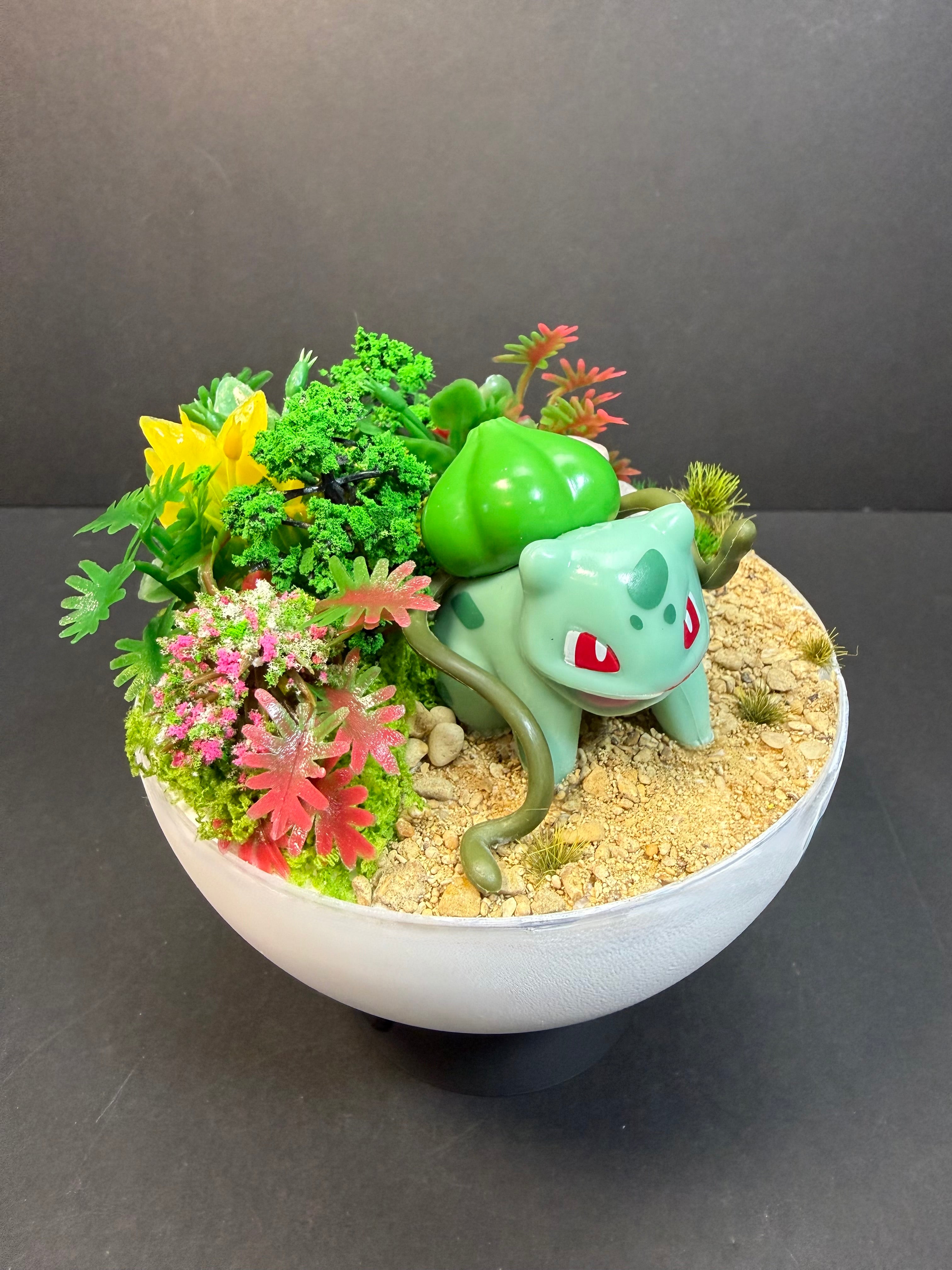 Bulbasaur Pokemon Terrarium 10cm