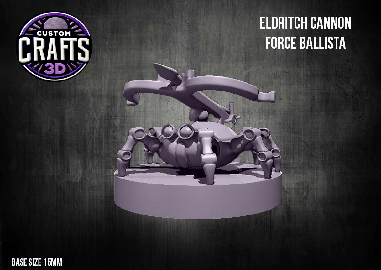 Eldritch Cannon Force Ballista 15mm Base
