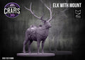 Elk with Mount 50mm Base