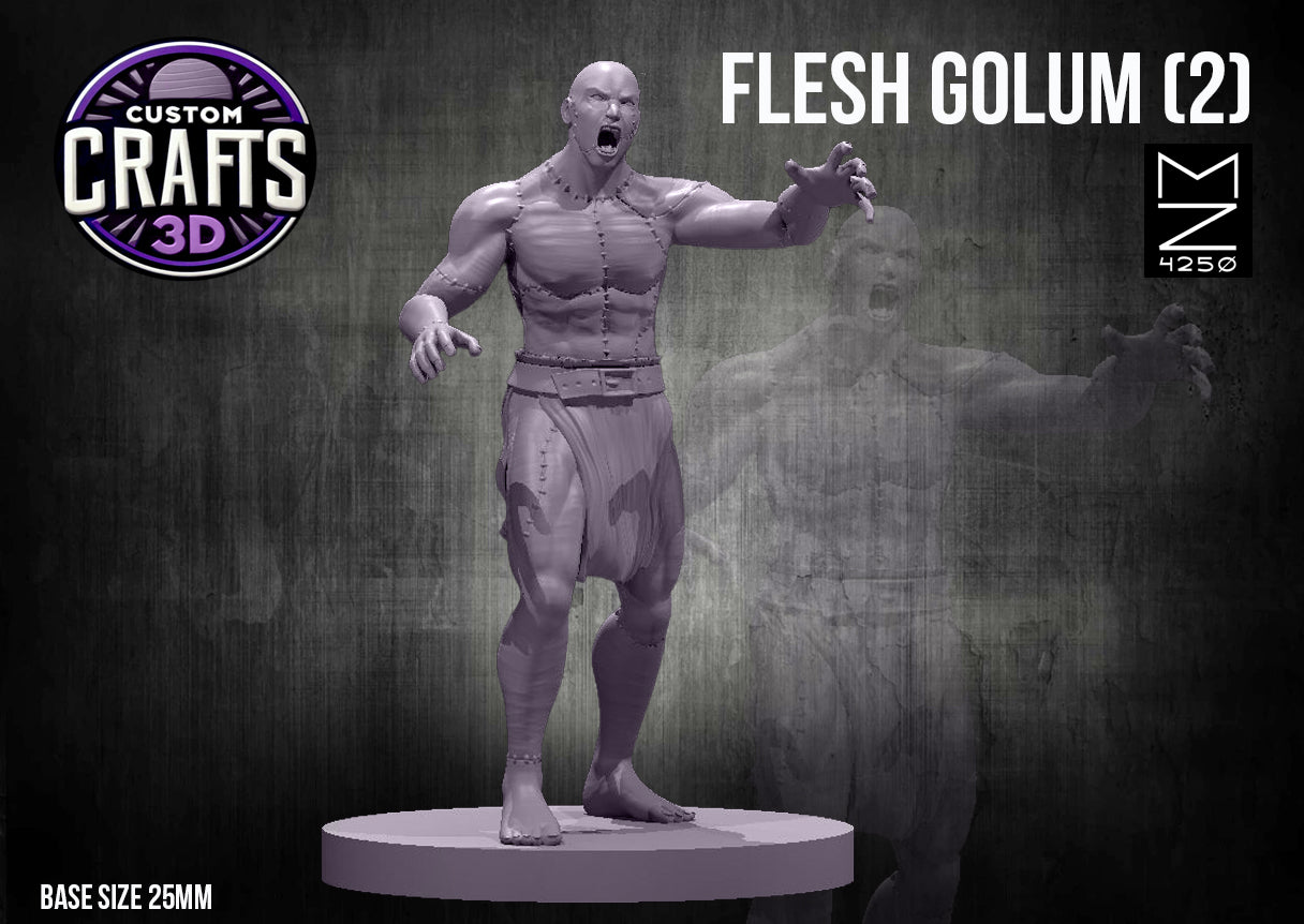Flesh Golum V2 25mm Base