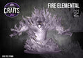 Fire Elemental 50mm Base