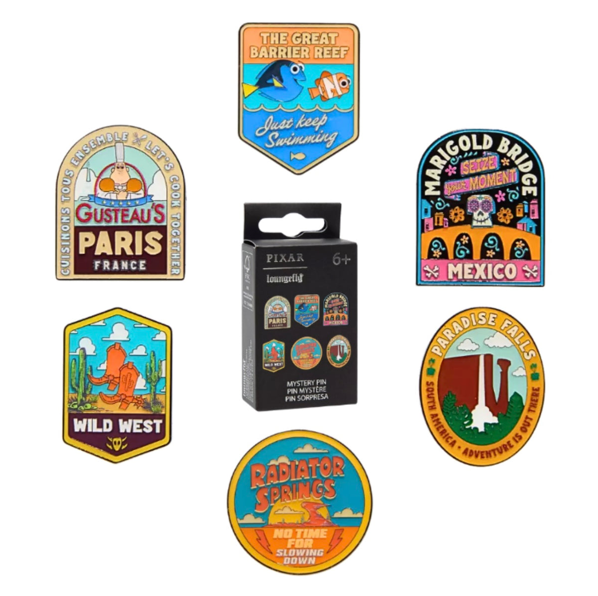 Loungefly Mystery Pin Pixar National Park