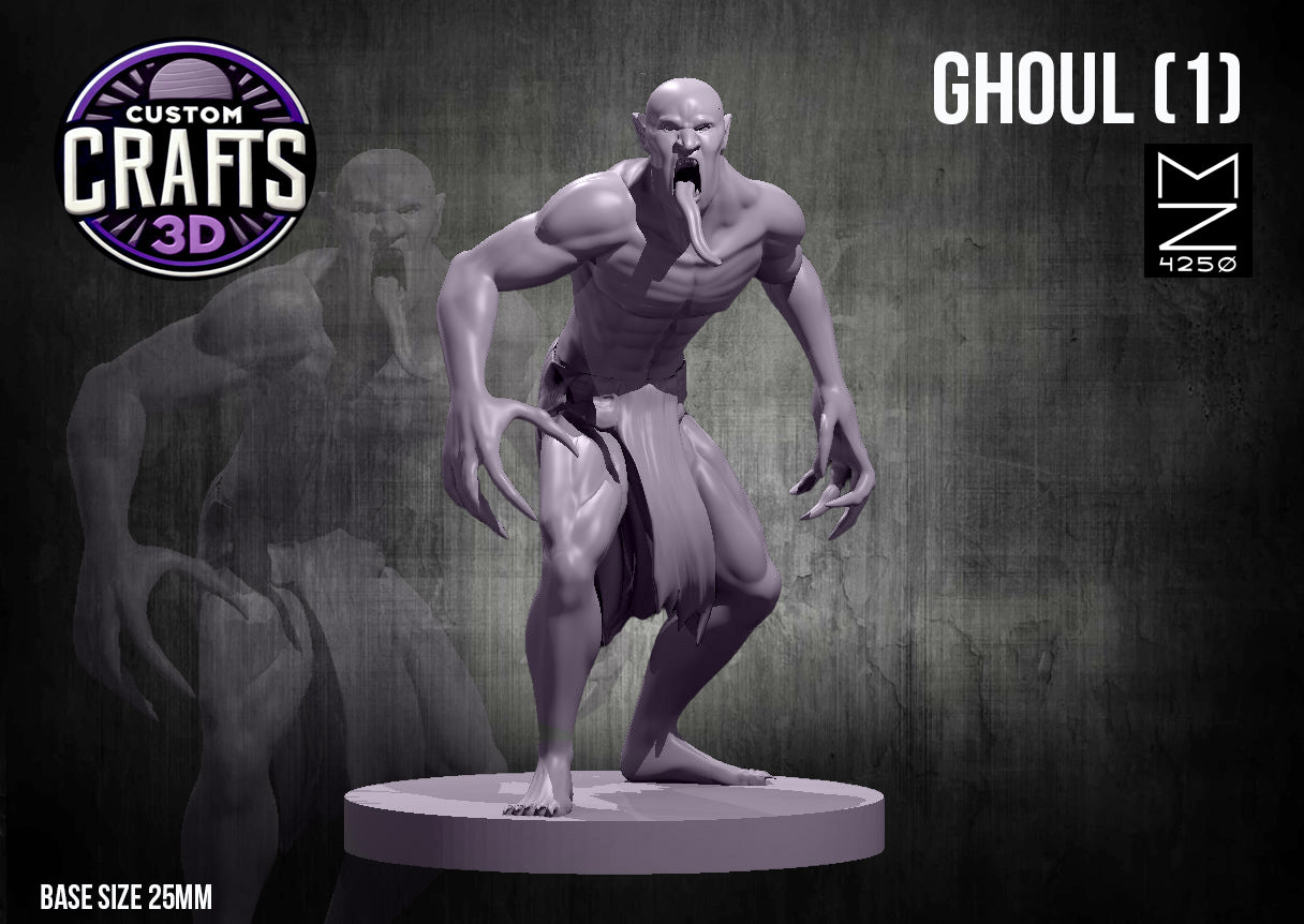 Ghoul V1 25mm Base