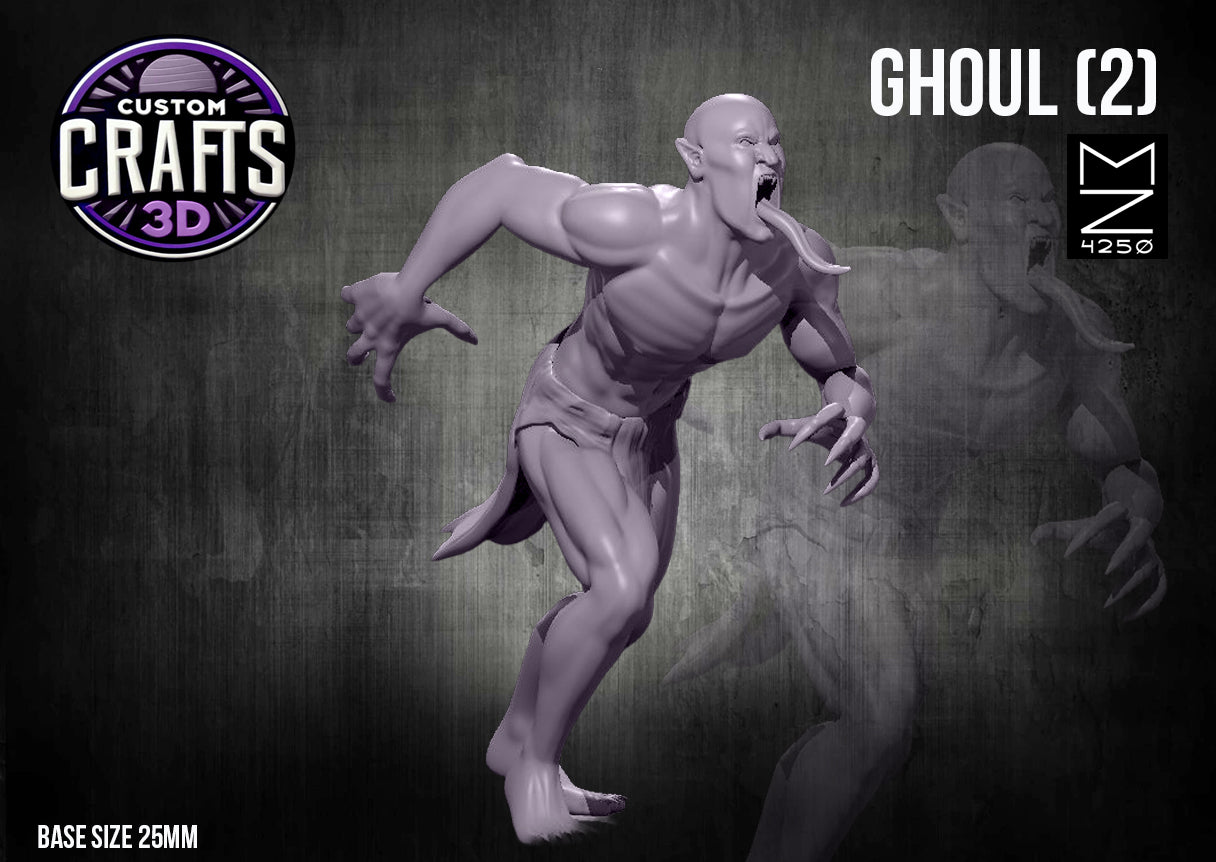 Ghoul V2 25mm Base