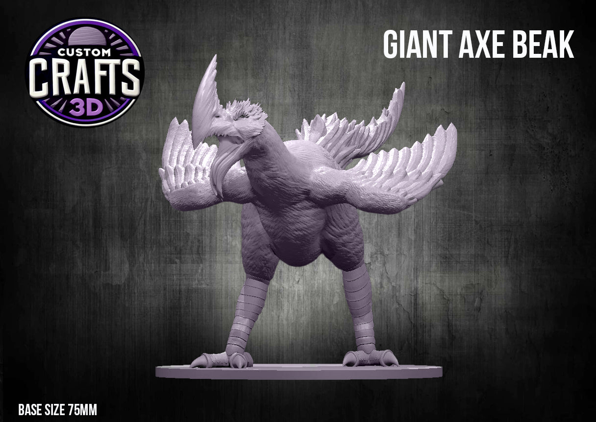 Giant Axe Beak 75mm Base