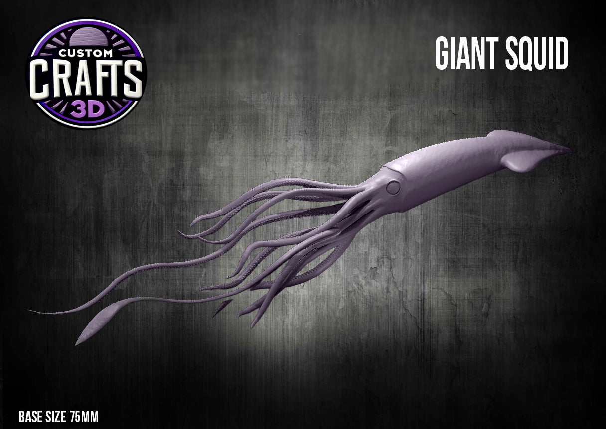 Giant Squid 75mm Base