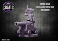 Gnome Male Artillerist Artificer on Cannon 15mm Base