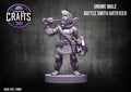 Gnome Male Battle Smith Artificer 15mm Base