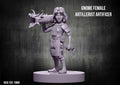Gnome Female Artillerist Artificer 15mm Base