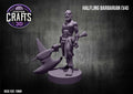 Halfling Barbarian V4 15mm Base