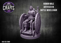 Human Male Artificer in Battle wheelchair 25mm Base