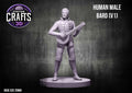 Human Male Bard V1 25mm Base