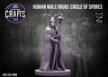 Human Male Druid - Circle of Spores 25mm Base