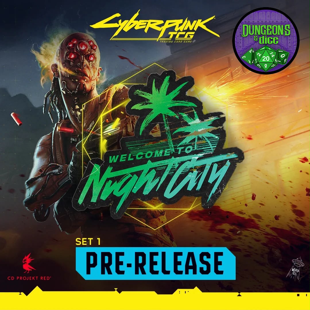 Cyberpunk Welcome to the Night City Prerelease Event Ticket