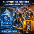 Custom miniature 3D print