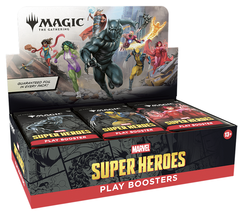 Magic the Gathering Marvel Super Heroes Play Booster Box