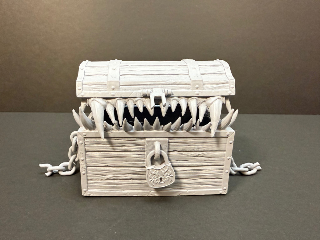 Mimic Hinged Dice Box