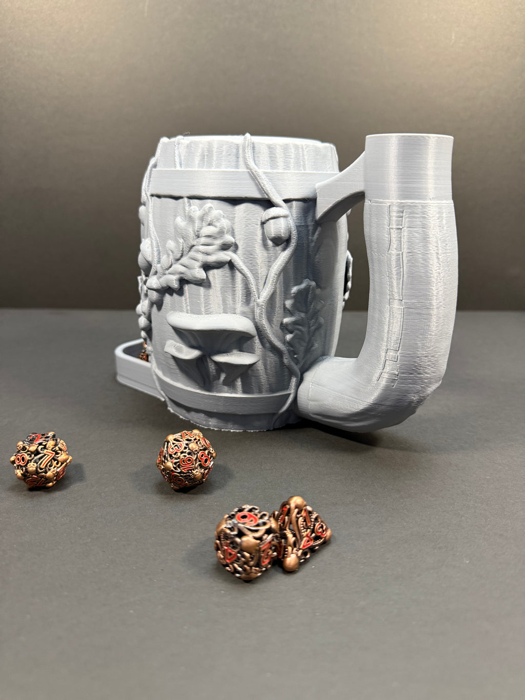 Druid Can Holder & dice Thrower