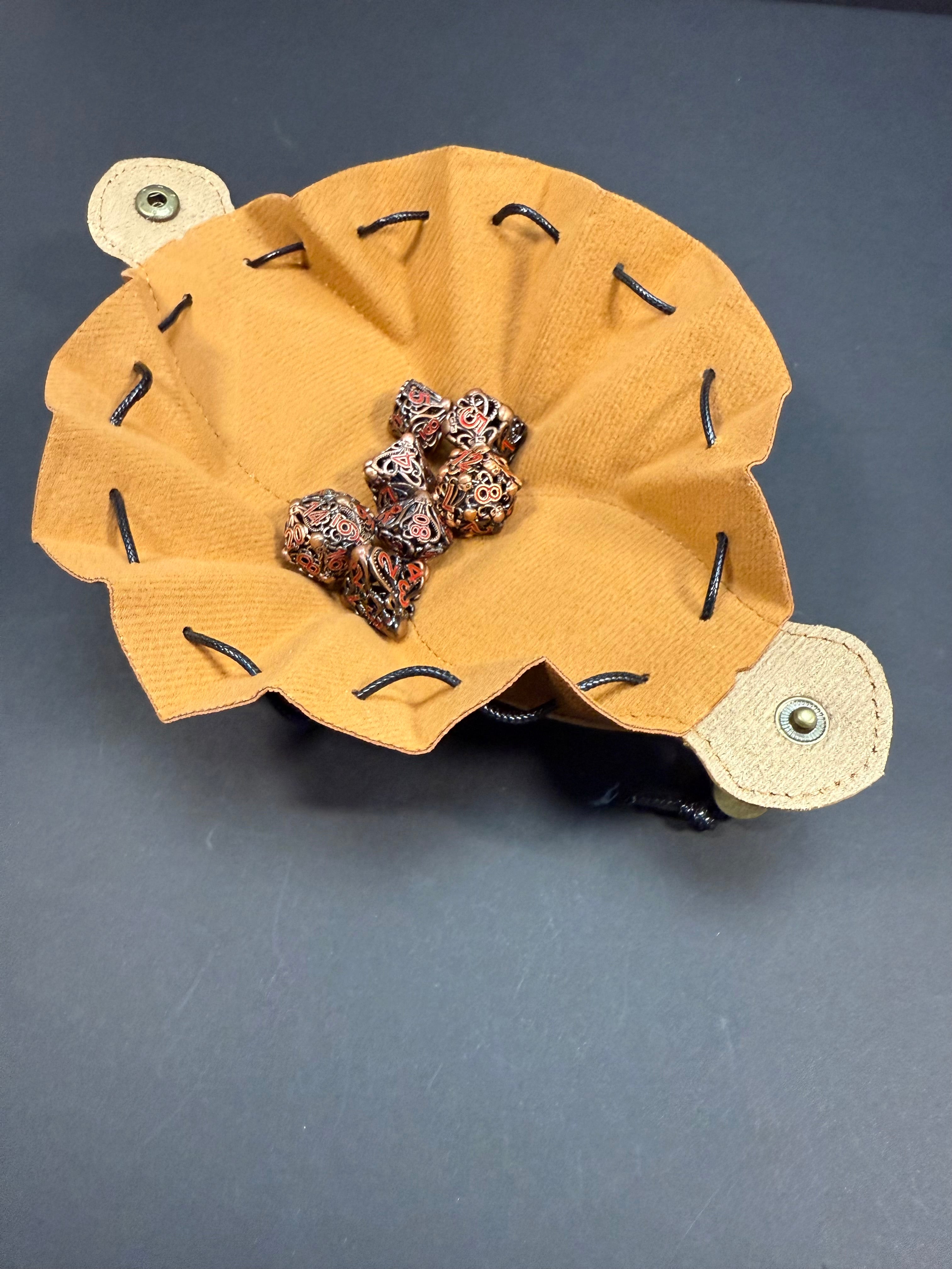 Brown Dice Pouch of Holding