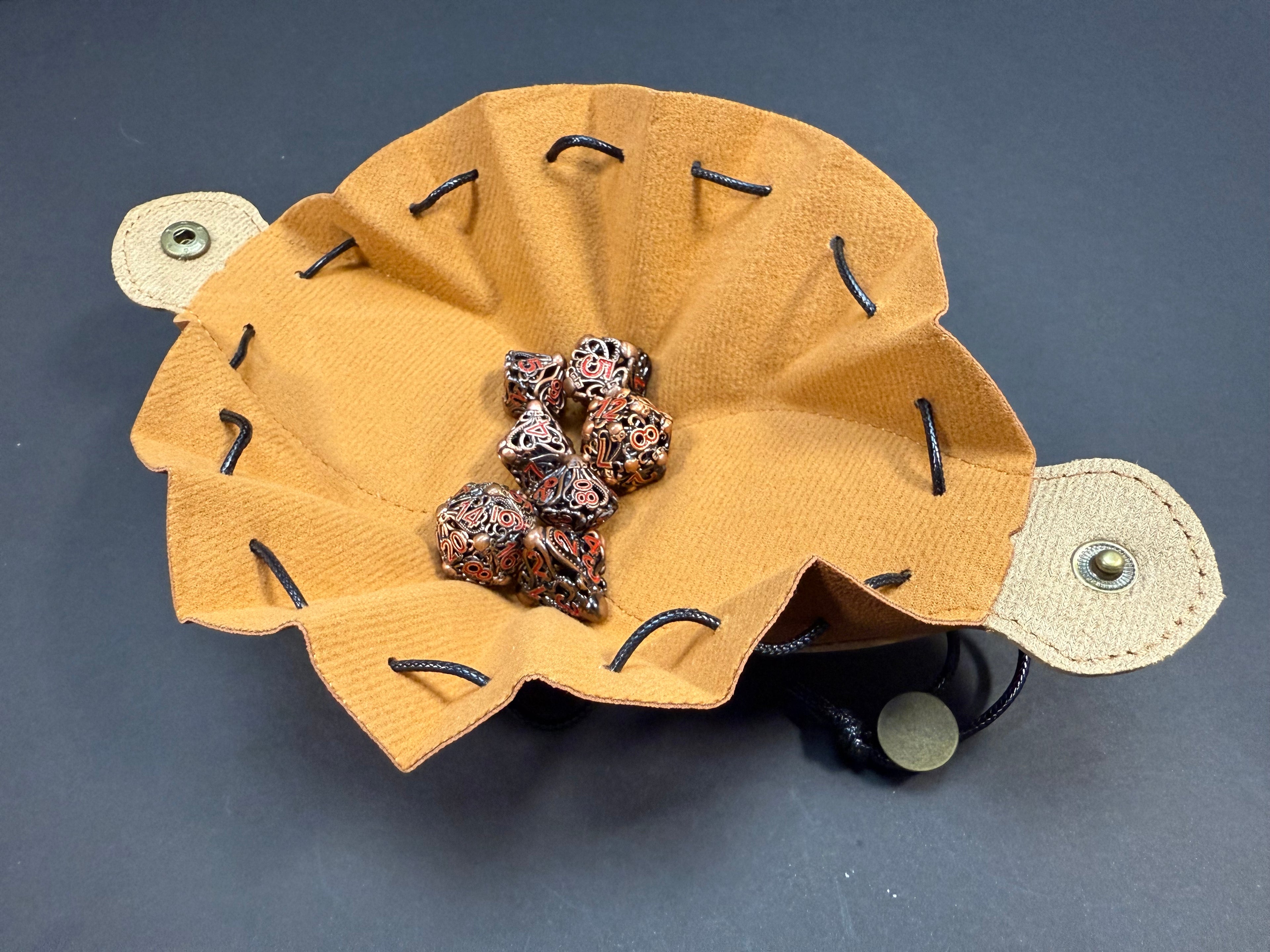 Brown Dice Pouch of Holding