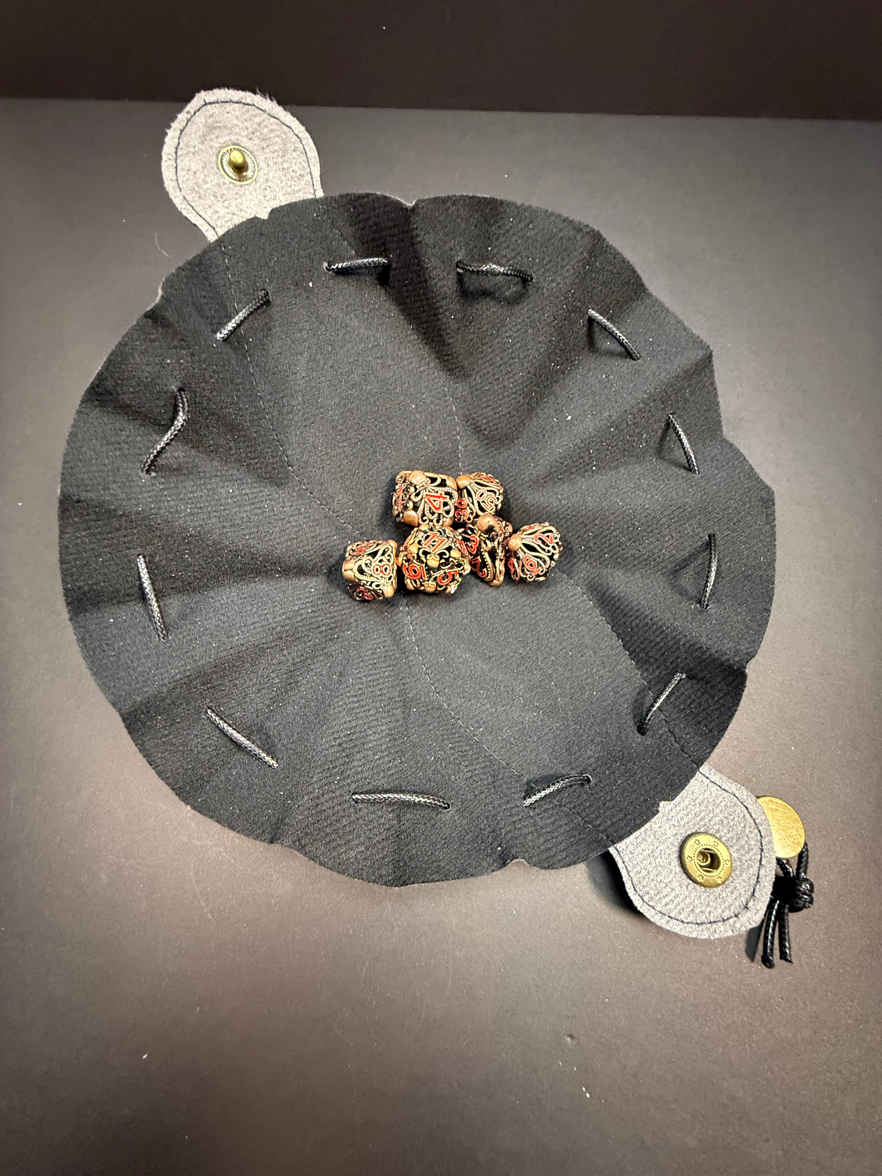 Black Dice Pouch of Holding