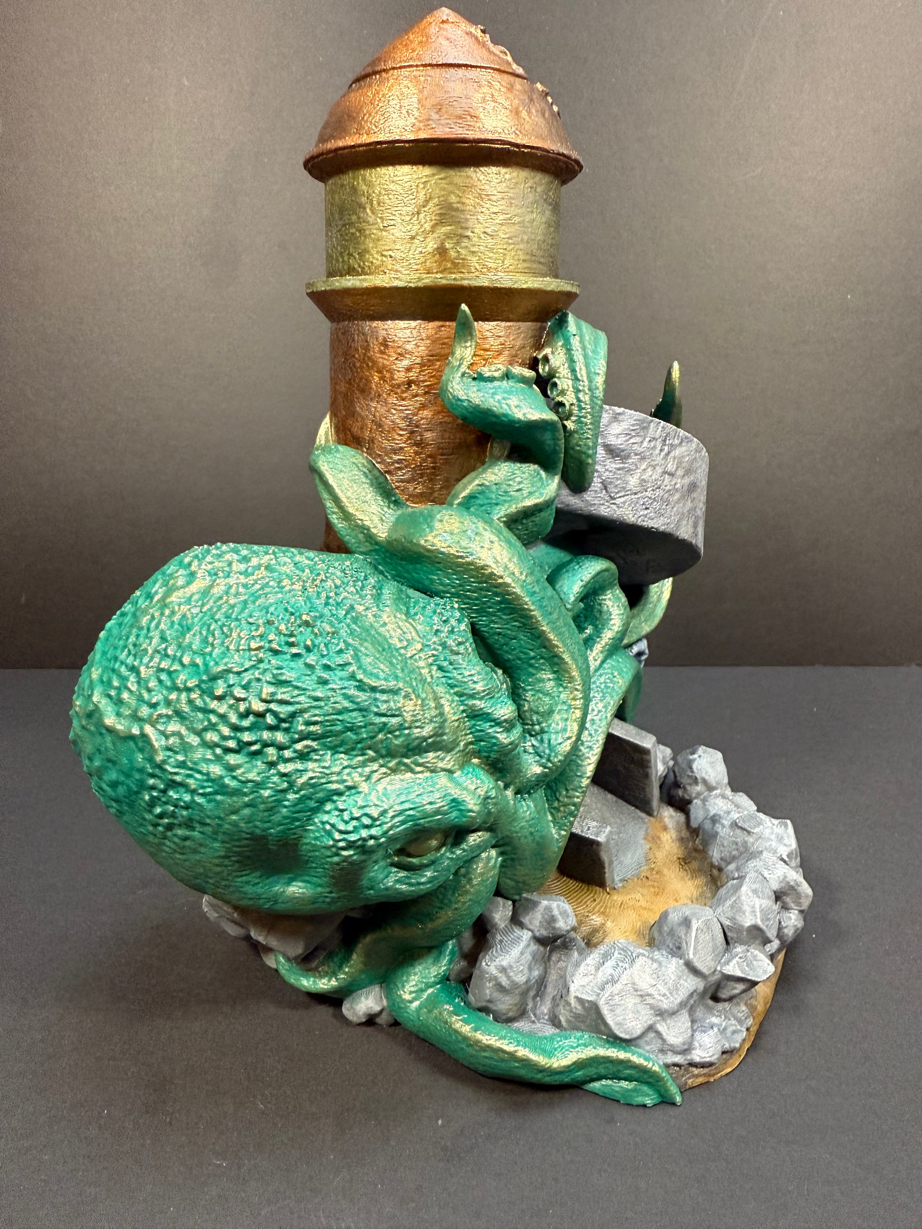 Kraken Dice Tower Thrower