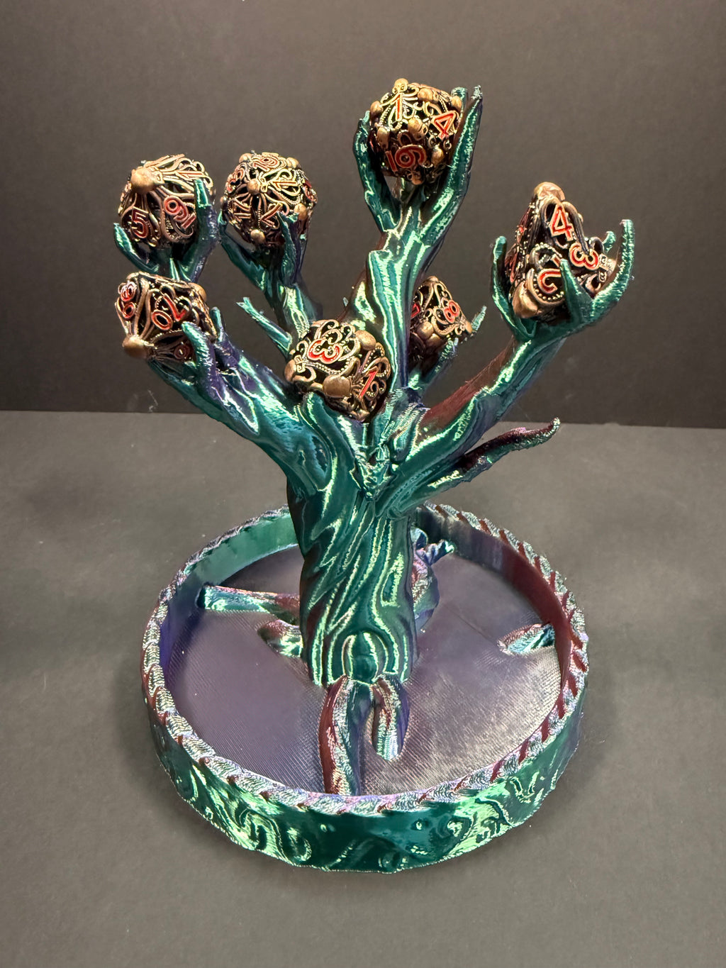 Dice Tree Holder tricolour