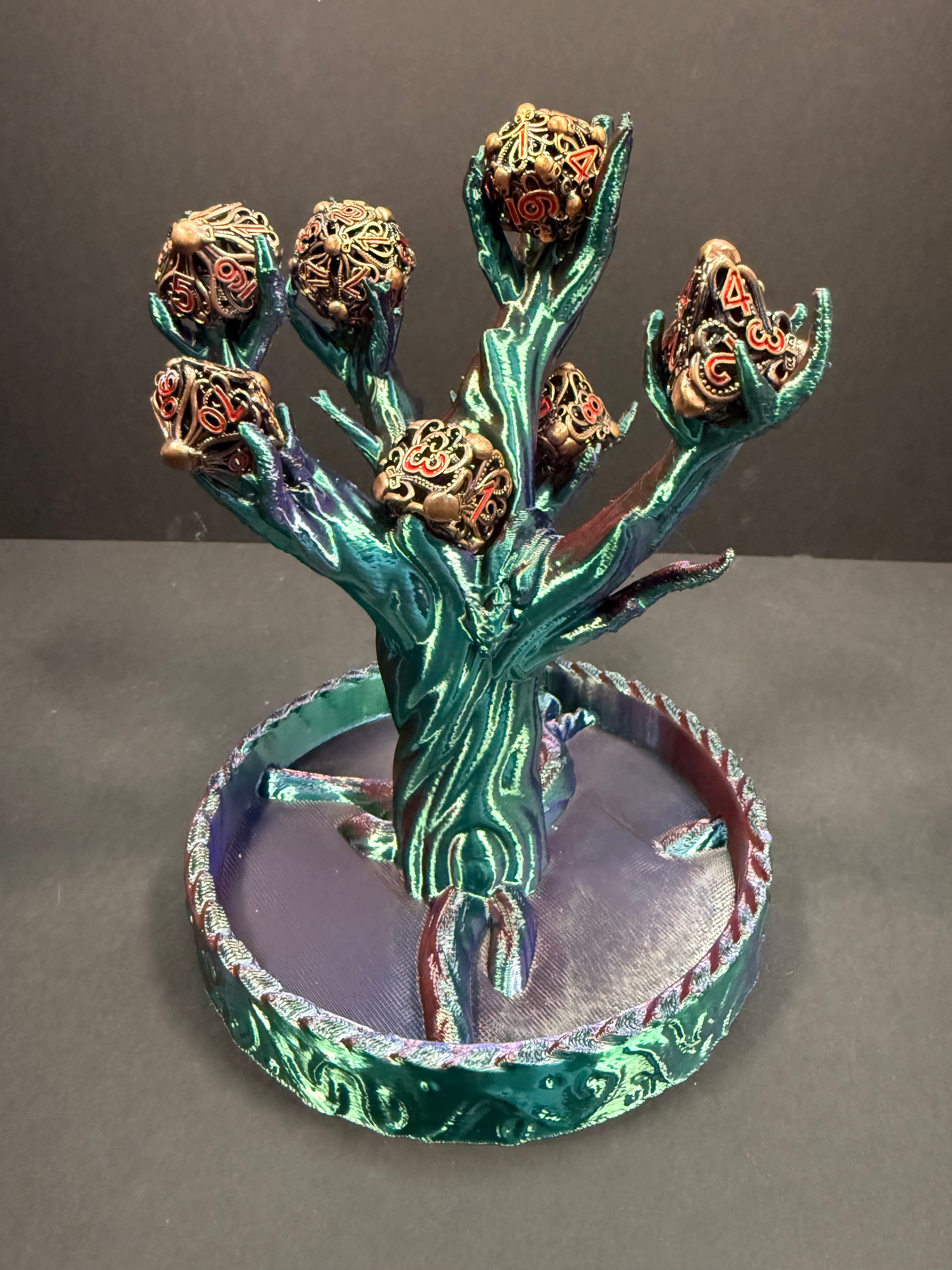 Dice Tree Holder tricolour