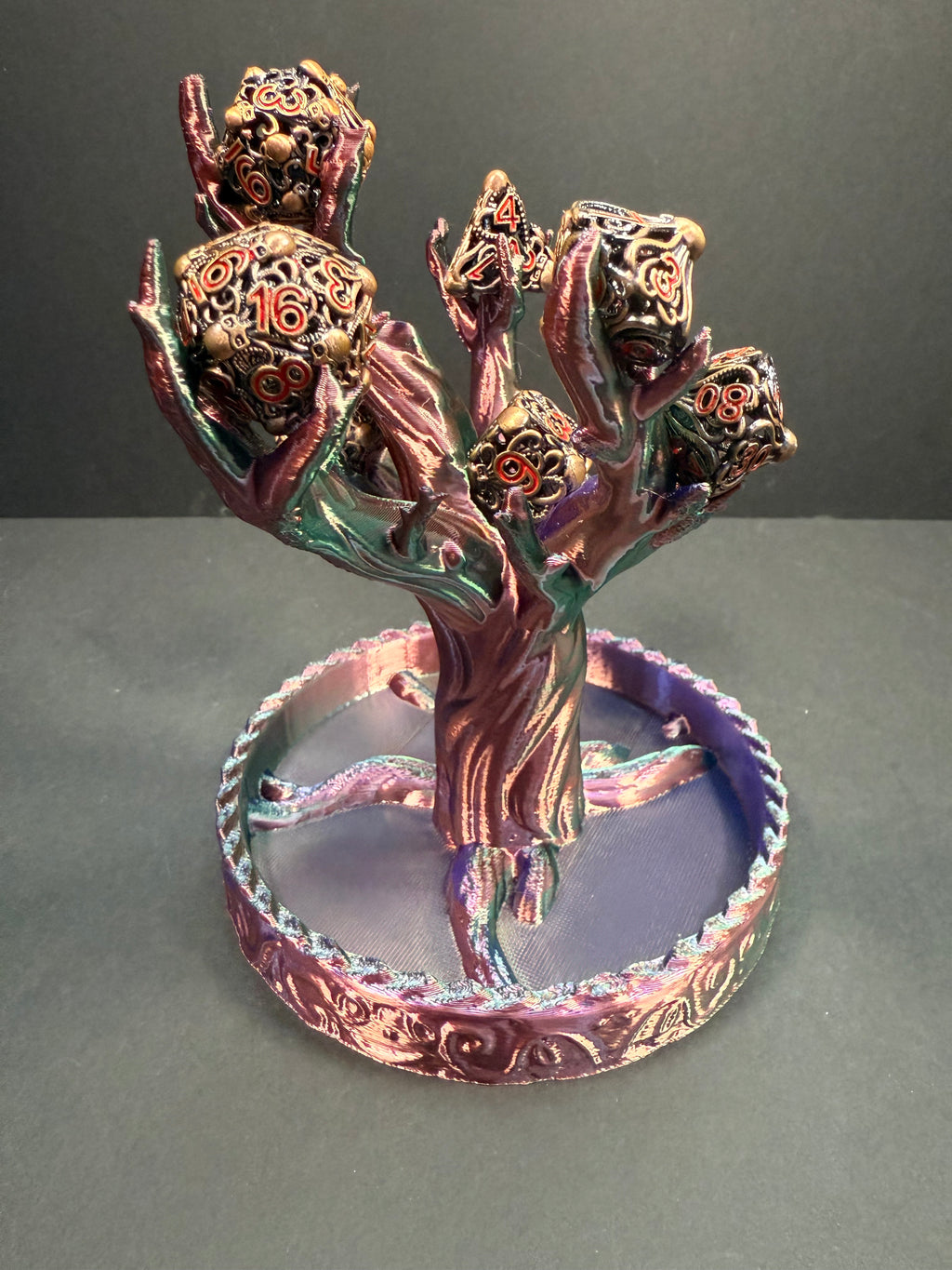 Dice Tree Holder tricolour