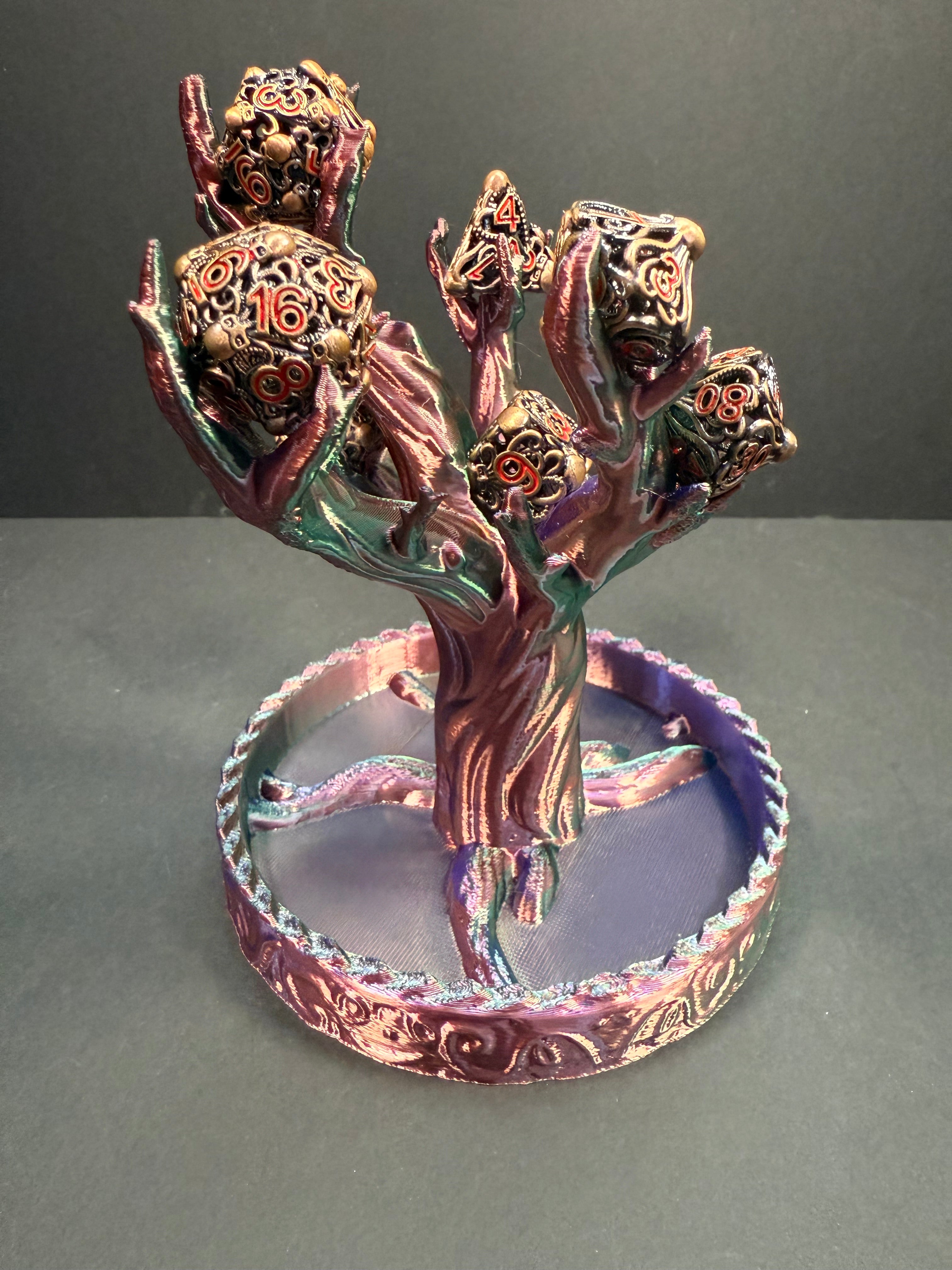 Dice Tree Holder tricolour