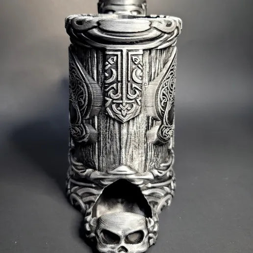 Skull Tankard Dice Thrower/Can holder