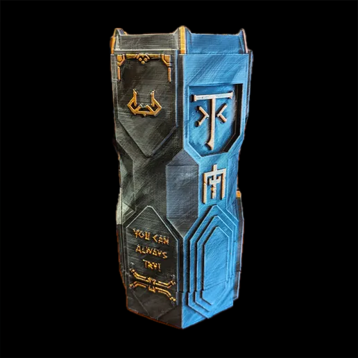 Dwarven Dice Tower with Dice Case