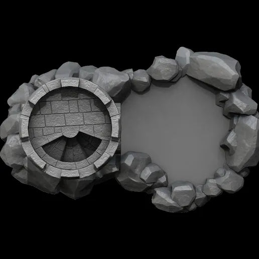 Medieval Castle Dice Thrower with Tray