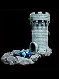 Medieval Castle Dice Thrower with Tray